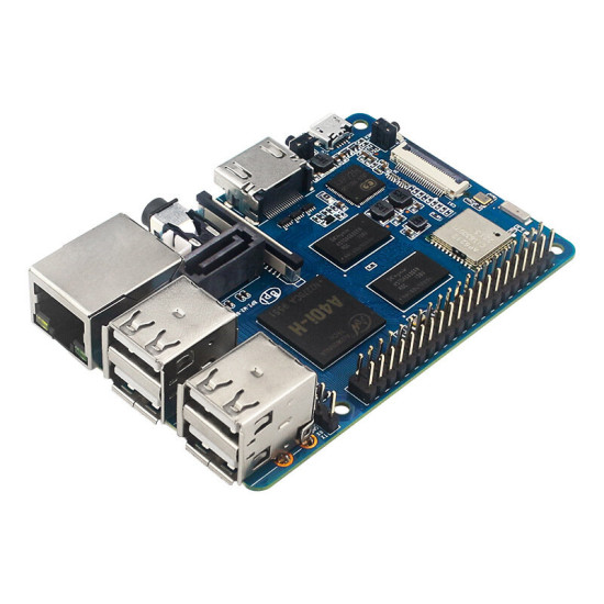 Banana Pi BPI-M2 Berry Development Board Quad Core Cortex A7 Allwinner R40 CPU 1G DDR Onboard WiFi bluetooth SATA Interface Gigabit Ethernet Port Module Board