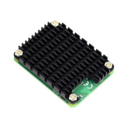 Raspberry Pi CM4 Special Radiator Aluminum Alloy Heatink with Silicone Heat Dissipation Pad Antenna Hole for Raspberry Pi Compute Module 4