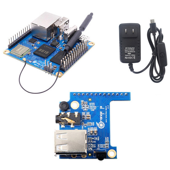 Orange Pi Zero 3 4GB RAM Allwinner H618 WiFi+BT5.0 Gigabit LAN Mini PC Open Source Zero3 Development Board Single Board Computer - 4G RAM Development Board