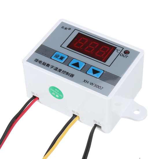 XH-W3002 Micro Digital Thermostat High Precision Temperature Control Switch Heating and Cooling Accuracy 0.1 - 12V