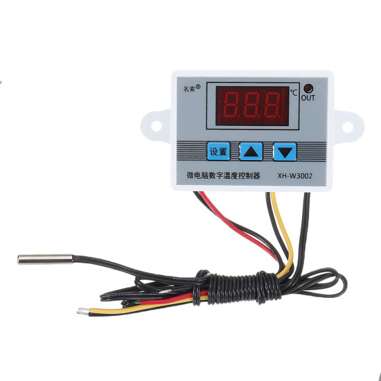 XH-W3002 Micro Digital Thermostat High Precision Temperature Control Switch Heating and Cooling Accuracy 0.1 - 12V