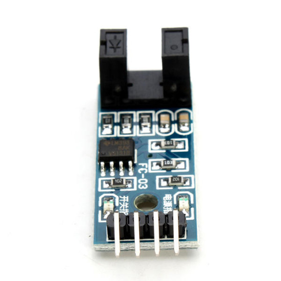 10Pcs Speed Measuring Sensor Switch Counter Motor Test Groove Coupler Module Geekcreit for Arduino - products that work with official Arduino boards