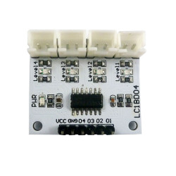 LC1BD04 DC5V 4 Digital Water Level Indicator Board Water Tower Liquid Level Sensor Controller Module Support for UNO/NANO - Without Pin