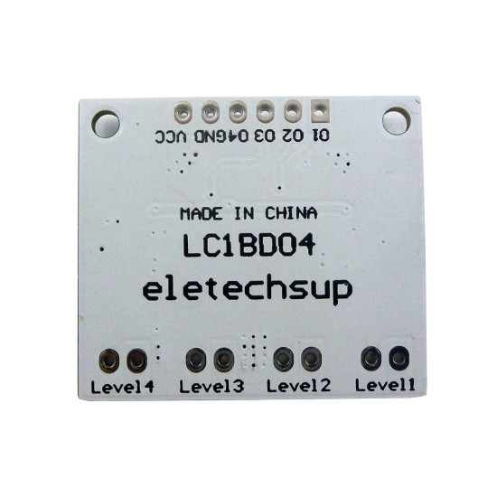 LC1BD04 DC5V 4 Digital Water Level Indicator Board Water Tower Liquid Level Sensor Controller Module Support for UNO/NANO - Without Pin