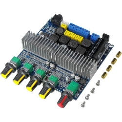 TPA3116 50W*2+100W bluetooth 5.0 High Power Audio Amplifier Board 2.1 Sound Channel Bass Super Bass Digital Amplifier - Shell