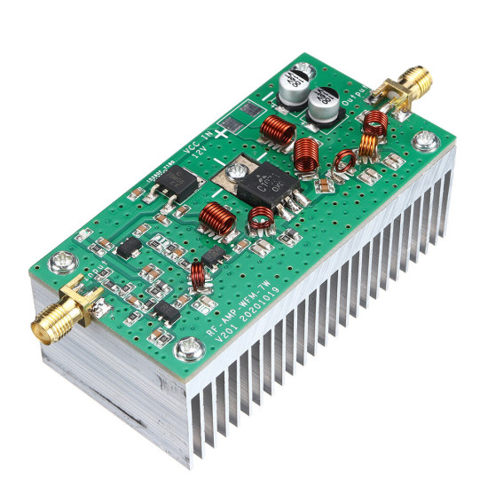 7W 65-110MHz High Frequency FM Power Amplifier Board RF Transmitting Antenna Debugging Module