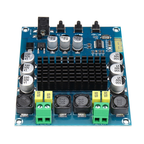 XH-M548 TPA3116D2 bluetooth 5.0 Dual Channel 2x120W High Power Digital Audio Power Amplifier Board