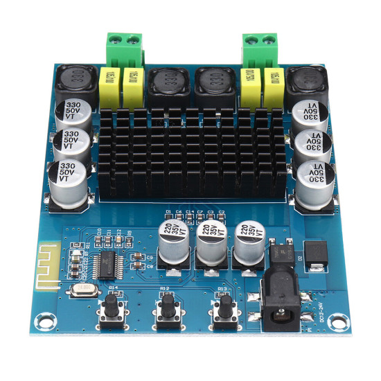 XH-M548 TPA3116D2 bluetooth 5.0 Dual Channel 2x120W High Power Digital Audio Power Amplifier Board