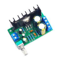 AOQDQDQD TDA2050 Mono Audio Power Amplifier Board Module DC/AC 12-24V 5W-120W 1 Channel