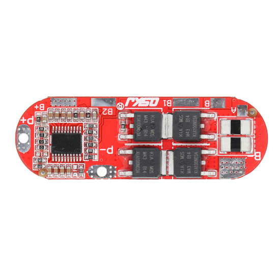 5pcs 3S BMS 25A 12.6V 4S 16.8V 5S 21V 18650 Li-ion Lithium Battery Protection Board Circuit Charging Module PCM Polymer Lipo Cell PCB