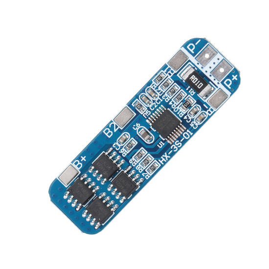 10pcs 3S 12V 18650 10A BMS Charger Li-ion Lithium Battery Protection Board Circuit Board 10.8V 11.1V 12.6V