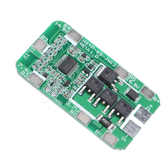 3pcs 6S 14A 22.2V 18650 Battery Protection Board for 18650 Li-ion Lithium Battery Cell Charger Protect Module PCB BMS 