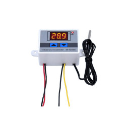 XH-W3001 10A 12V 24V 220V AC Digital LED Temperature Controller for Incubator Cooling Heating Switch Thermostat NTC Sensor - Probe