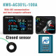 KWS-AC301 8 in1 Voltmeter Ammeter AC 50-300V Power Energy Meter LED Digital AC Wattmeter Electricity Meter 0-100A - AC301-20A