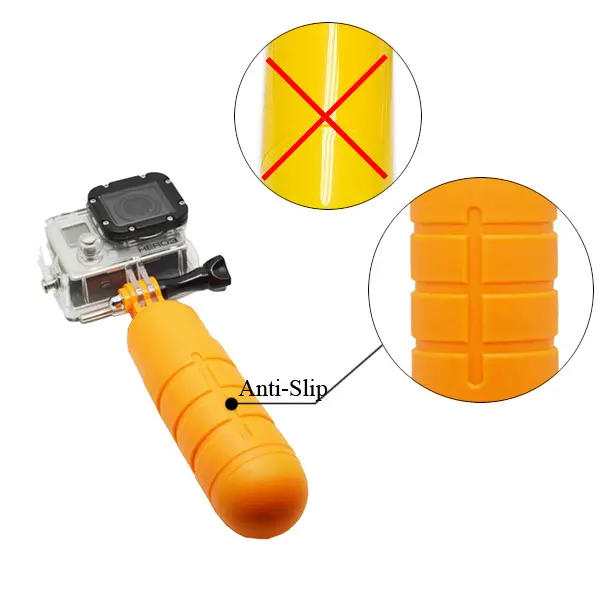 Floating Bobber Anti-Slip Monopod For Gopro Hero 4 3 2 1 3 Plus SJ4000 Camera